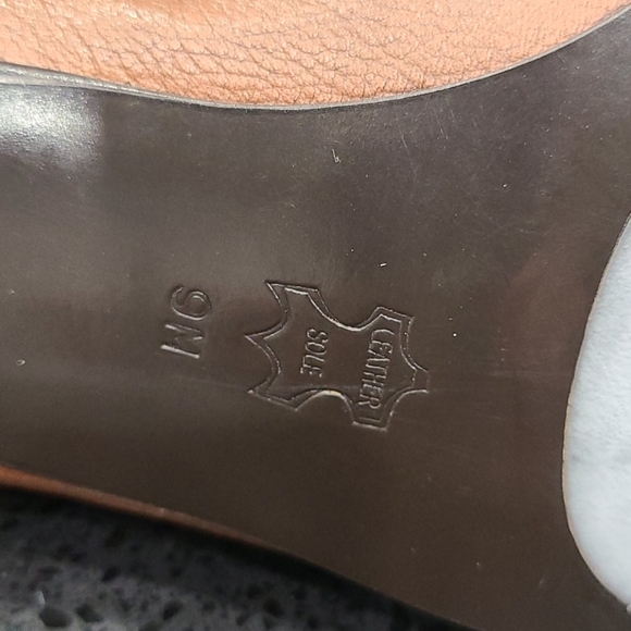 ANTONIO MELANI LEATHER SHOES SZ 9 - Picture 7 of 9